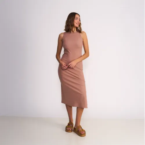 Vestido Maxi Sin Mangas Street Core