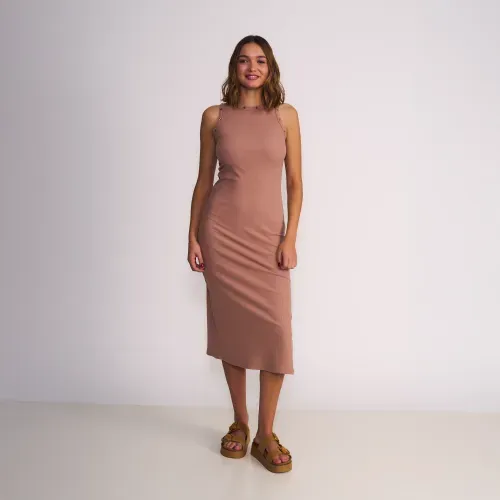 Vestido Maxi Sin Mangas Street Core