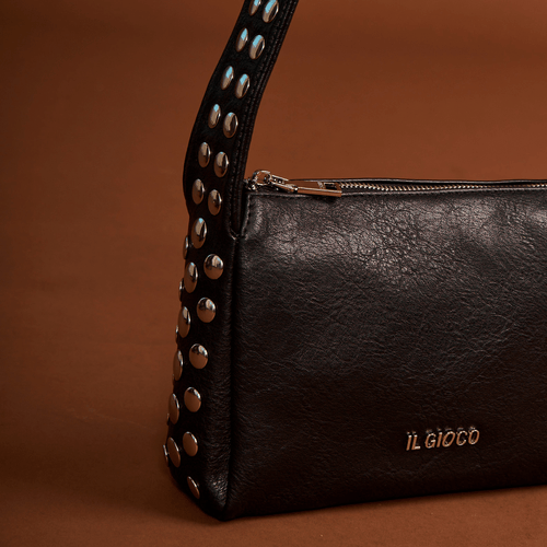 Cartera Shoulderbag Tachas Suede