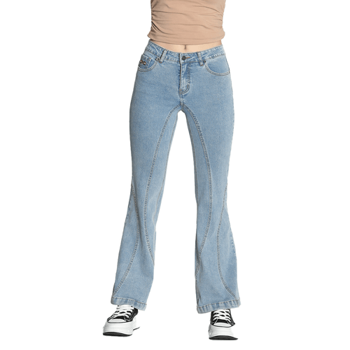 Jeans Britney Diseño Cortes Frontal