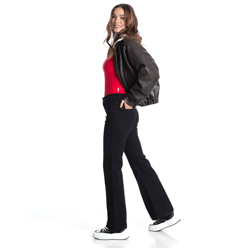 Pantalón Britney Estilo Flare Black