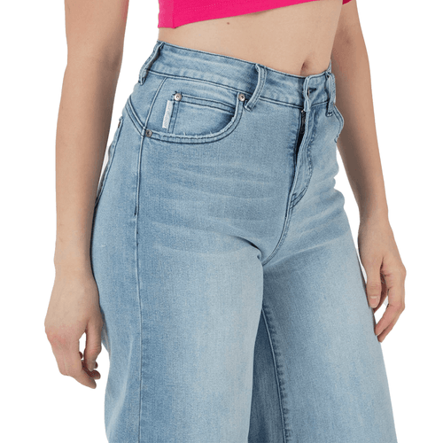 Jeans Alexa Push in Mid Blue