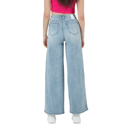 Jeans Alexa Push in Mid Blue