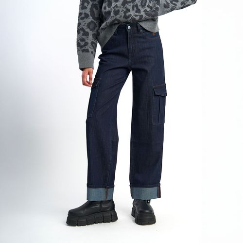 Jeans Il Gioco Cargo Raw Detalle Bragueta Y Basta