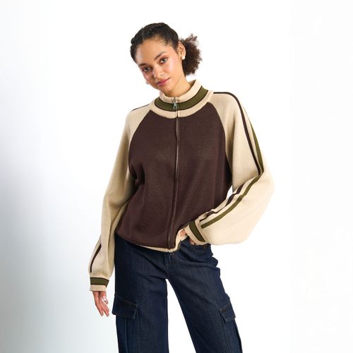 Sweater Loose Fit Full Zipper