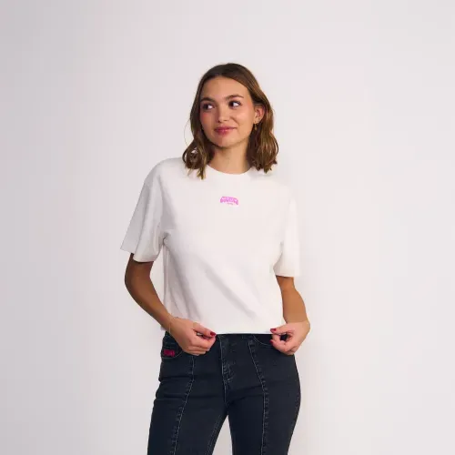 Polera Manga Corta Cosmo Print Essentials