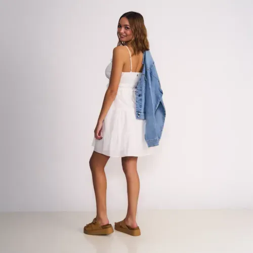 Vestido Midi Sin Mangas Pure Nature